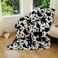 thumbnail image 1 of SHENGXINY Blanket Wool Fabric Blanket.Super Hairless,Leopard Print Luxurious Flannel Blanket.Microfiber for Sofas Or Beds,Home Decor Multicolor 29.5x39.4in, 1 of 4