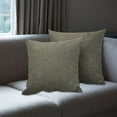 thumbnail image 1 of SHENGXINY 2PCS Decorative Couch Throw Pillow Covers with Zipper and Linen Pillowcases for Indoor ,Sofa ,Living Room ,Bedding ,Bedroom ,Home Decor 18x18in Bronze, 1 of 5