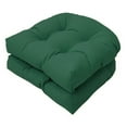 thumbnail image 1 of SHENGXINY 2PCS Rocking Chair Cushion Sets, Cushion Garden Patio Sofa Cushion Rattan Tatami Cushion 19x19in Green, 1 of 6