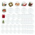 thumbnail image 1 of SHENGXINY 5PCS Christmas Tree Ornaments Balls,Clear Refillable Decorations,Diy Acrylic Balls Kit,Hanging Decor for Tree Window Door,Birthday Party Valentine'S Day Home Decor Transparent 2in, 1 of 8