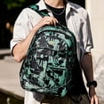 thumbnail image 1 of SHENGXINY Backpack for Women Men Large,Camouflage Pattern Backpack Durable Lightweight for Outdoor Sports and Travel Green, 1 of 4