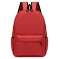 thumbnail image 1 of SHENGXINY Backpack for Women Men,Multi Purpose Unisex Backpack Versatile Design for Travel Office and Daily Use Red, 1 of 4