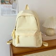 thumbnail image 1 of SHENGXINY Backpacks for Adults Womens,Simple Versatile Backpack Spacious Design for Daily Commute Work and Travel Yellow, 1 of 6