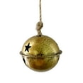 thumbnail image 1 of SHENGXINY Christmas Bell Decoration Clearance Christmas Bell Brass Cow Shabby Style Rustic Metal Hanging Giant Cow Bells Decor Gold, 1 of 8