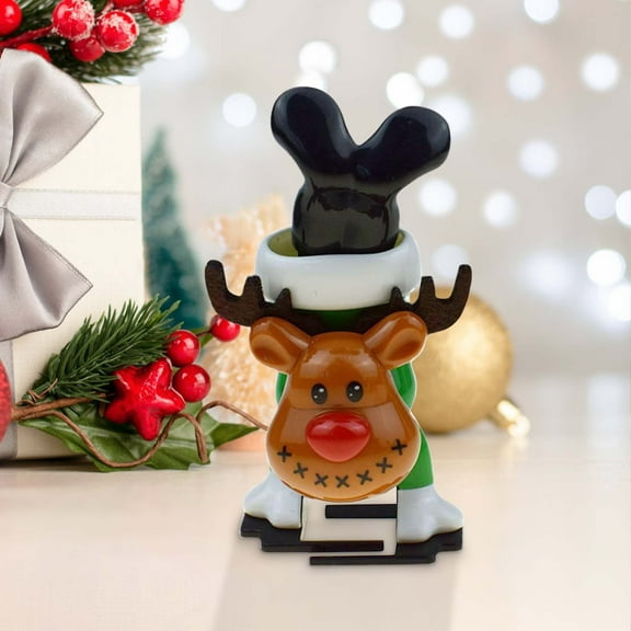 SHENGXINY Christmas Gifts for Teens,Inverted Xmas Clockwork Chain Snowman Walking Ornament,Christmas Decorations Multicolor 1.57x3.07in