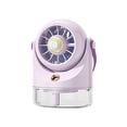 thumbnail image 1 of SHENGXINY Desk Fan Usb Rechargeable Desktop Spray Mist Fan Quiet Humidifying Cooling Mini Fan for Home Office Indoor Daily Use, 1 of 6