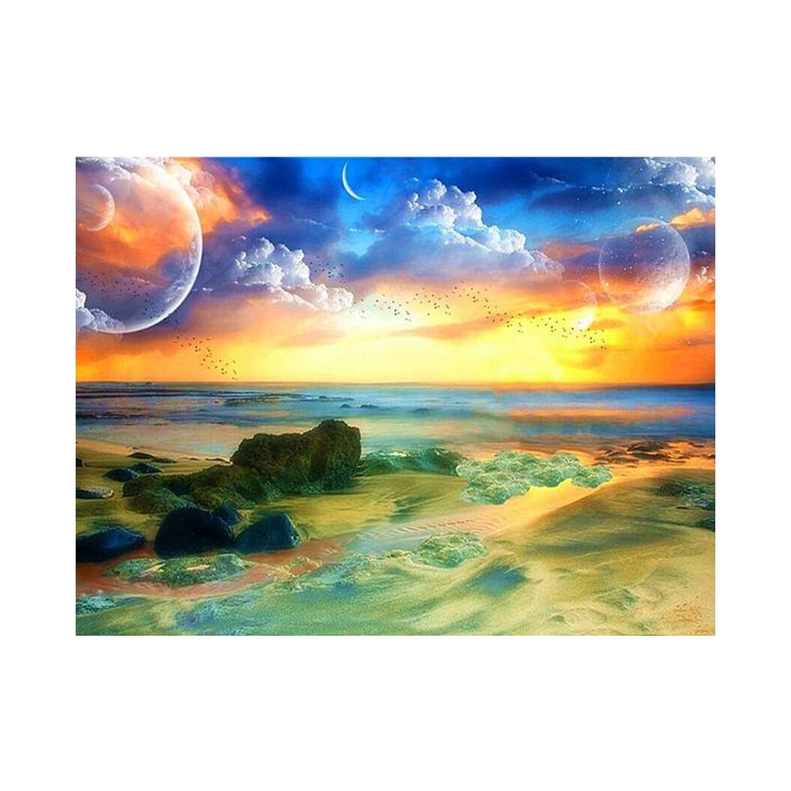 3D Diamond Painting Sea Waves Scenery – QuiltsSupply