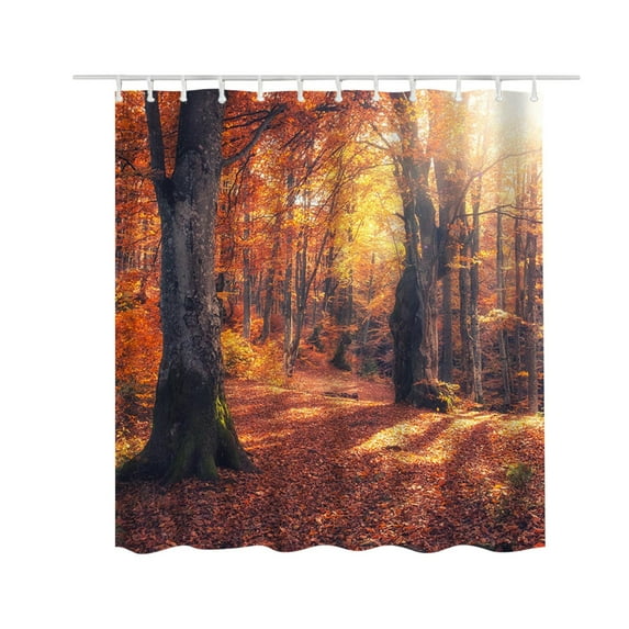 SHENGXINY Extra Long Shower Curtains Clearance Printed Shower Curtain Polyester And Mildews-proof Bathroom And Mildews-proof Partition Curtain 150X180CM Multicolor