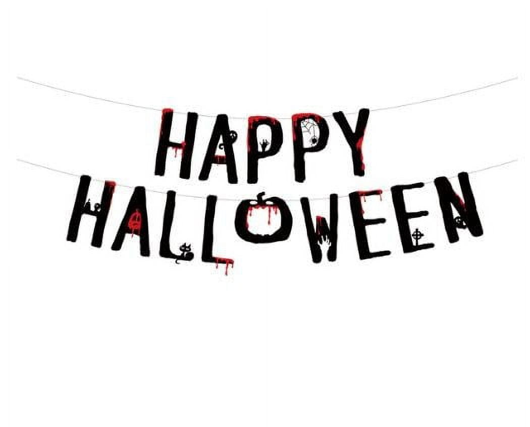SHENGXINY Halloween Clearance Halloween Flag Party Venue Decoration