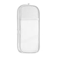 thumbnail image 1 of SHENGXINY Large Pencil Case, Pencil Pouch Double-Layer Mesh Transparent Portable Handheld Storage Organizer White, 1 of 2