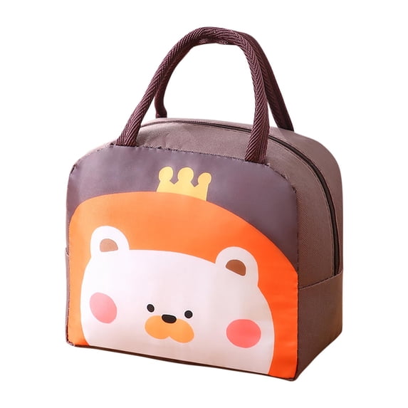 SHENGXINY Lunch Bag for Women Men, Portable Design with Thermal Retention for Work and Daily Use Orange
