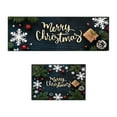 thumbnail image 1 of SHENGXINY New Christmas Kitchen Mat Clearance 2 Pcs Christmas Kitchen Rugs And Mats For Floor Non-Slip Backing Mat Merry Christmas Kitchen Decor Ant Fatigue Kitchen Rug Sets With Runner Xmas Decor C, 1 of 5