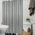 thumbnail image 1 of Christmas Gifts Clearance! SHENGXINY Shower Curtain Clearance Shower Curtain For Bathroom Modern Shower Curtain Universal For All Seasons In Bath Long Shower Curtains Set Gray, 1 of 7