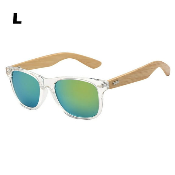 SHENGXINY Outdoor & Sport Clearance New Sunglasses Wooden Wood Mens Womens Retro Vintage Summer Glasses Black Frame Progressive