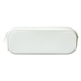 thumbnail image 1 of SHENGXINY Pencil Case, Large Capacity Pencil Pouch Concise Silicone Stationery Organizer White, 1 of 5