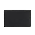thumbnail image 1 of SHENGXINY Pencil Case, Pencil Pouch Blank Canvas Zipper Pouch Diy Craft Multi-Purpose Travel Bag Black, 1 of 3