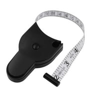 SHENGXINY Perfect Body Tape Measure Clearance 1pc Automatic Telescopic Mmeasuring Tape For Measuring Body Circumference Black