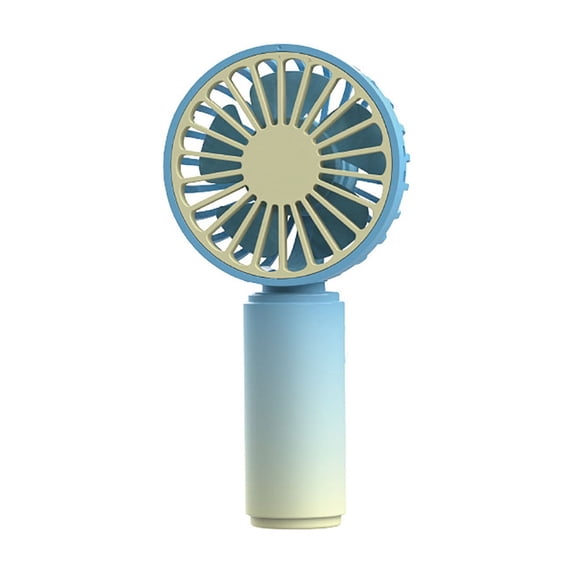 SHENGXINY Portable Fan Clearance Mini Portable Small Fan Powerful Handheld Rechargeable Colorful Fan Coolings Fan Suitable For Outdoor Travel Usb Charging Fan For Women, Girls And Children B