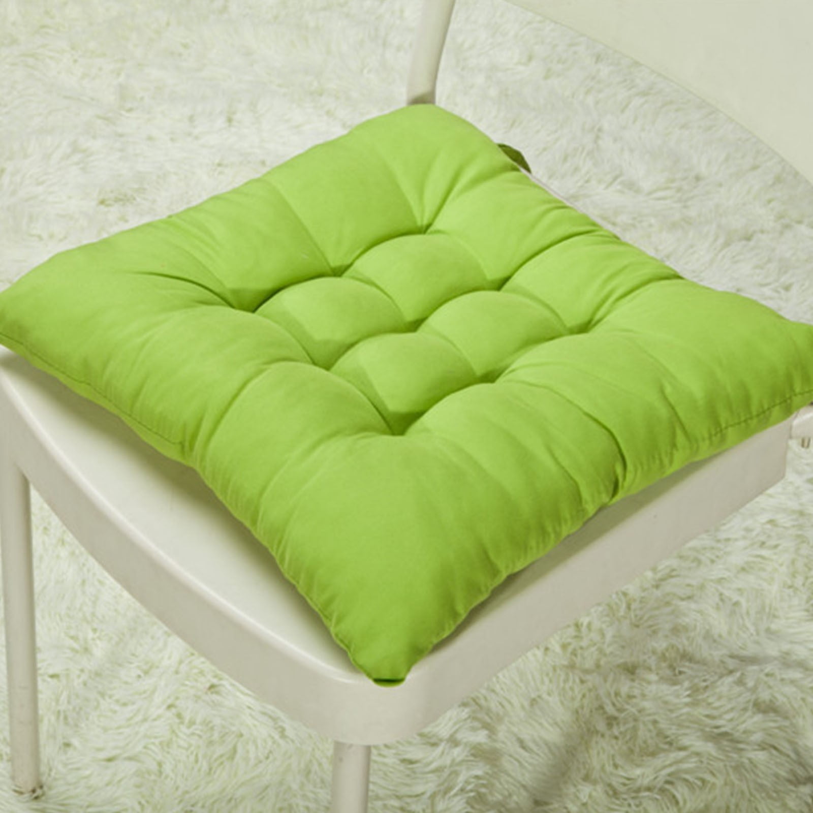 SHENGXINY Seat Cushions For Chairs Clearance Solid Color Frosted Chair