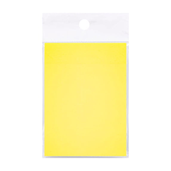 SHENGXINY Sticky Note 50 Sheets Transparent Self Adhesive Sticky Notes Clear Memo Paper Office Home Daily Classification Marking Supplies