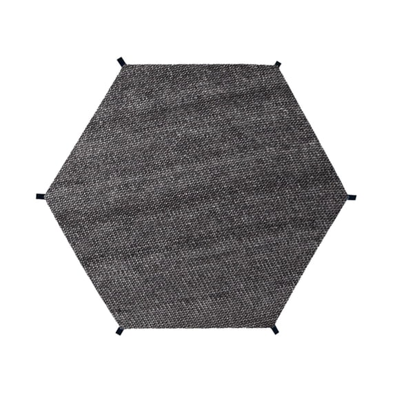 SHENGXINY Sun Shade Sail for Patio, Durable Trampoline Sun Cover Uv Protection for Home Backyard Entertainment black