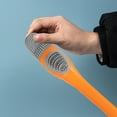thumbnail image 1 of SHENGXINY Toilet Brush and Caddy Holder, Wall-Mounted Full-Corner Cleaner, Heavy-Duty Hygienic Tool for Home Bathroom Yellow 15.55x1.77x1.18in, 1 of 6