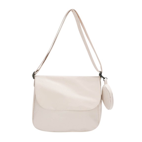 SHENGXINY Tote Bag for Women Clearance Women Simply Fashion Bag Strap Messenger Shoulder Bag Messenger Purse Bag Mobile Phone Bag White