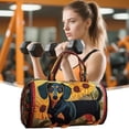 thumbnail image 1 of SHENGXINY Travel Duffle Bag for Women, Quilted Short-Distance Travel Bag with Wet Pocket, Multi-Functional Sports Fitness Tote, Stylish and Portable for Daily Use Multicolor, 1 of 6