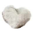 thumbnail image 1 of SHENGXINY Valentine Love Pillowscase Clearance Plush Pliiows,Heart-shaped Cushion,Sofa Decoration,Suitable For Car, Cafe, Office,Home,Heart-shaped Plush Cushion Cover(without Pillows Core) Multicolor, 1 of 3