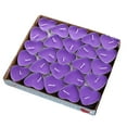 thumbnail image 1 of SHENGXINY Valentines Day Candle Clearance 50 Pcs Tobaccos- Candle Floating Tea Lights Wedding Party Candle Small Votive Candles Mini Candles Round Candles Tea Light for Wedding Romantic Purple, 1 of 8