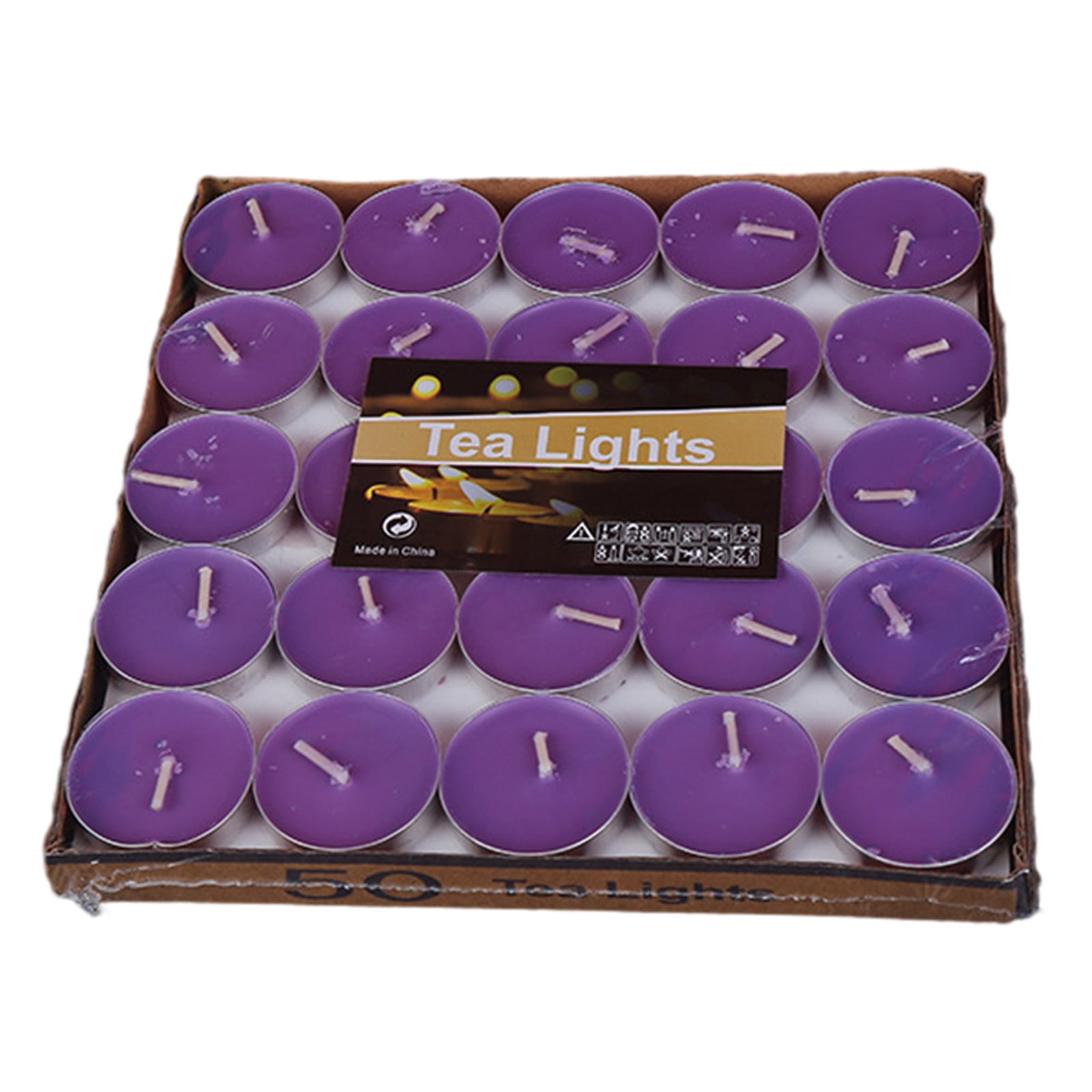 SHENGXINY Valentines Day Candle Clearance 50 Pcs Tobaccofree Candle Floating Tea Lights Wedding