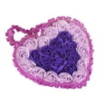 thumbnail image 1 of SHENGXINY Valentines Day Gifts Clearance 24 Pcs Blush/Rose Gold Scented Rose Soap Party Favors With Gift Box And Ribbon Purple, 1 of 3