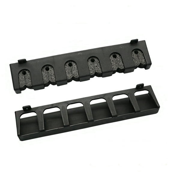 SHENGXINY Vertical Fishing Rod Rack Clearance Vertical Fishing Rod Holder Wall Mounted Fishing Rod Rack Store Fishing Rod Combos, Great Fishing Pole Holder For Garage Vertical A