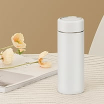 SHENGXINY Water Bottles,316 Stainless Steel Small Capacity Mini Insulated Cup,High Appearance,Compact & Portable,Stainless Steel Insulation White 5.71x1.97x1.97in