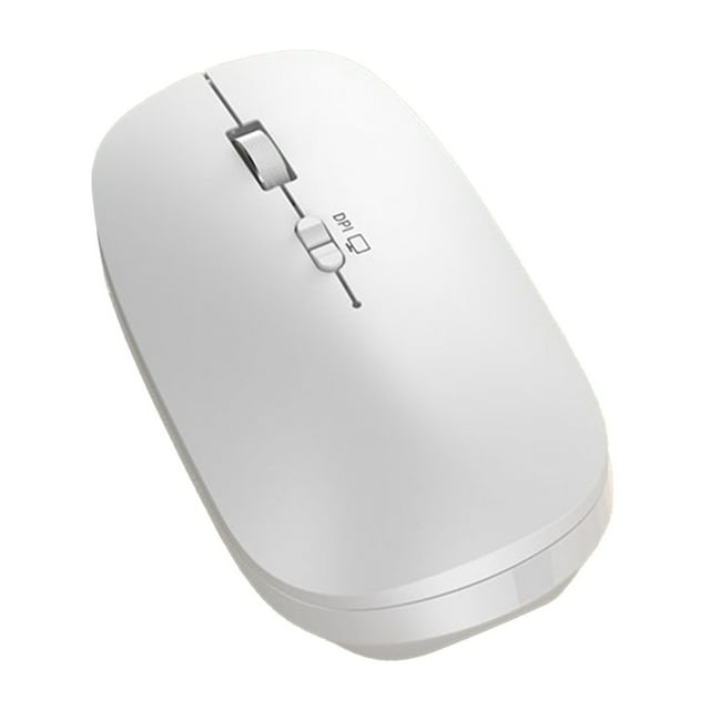 SHENGXINY Wireless Mouse Clearance Wireless Mouse Office Computer Reable Dual Modes Mute Button Design Low Power Stable A Wide Range of Devices White
