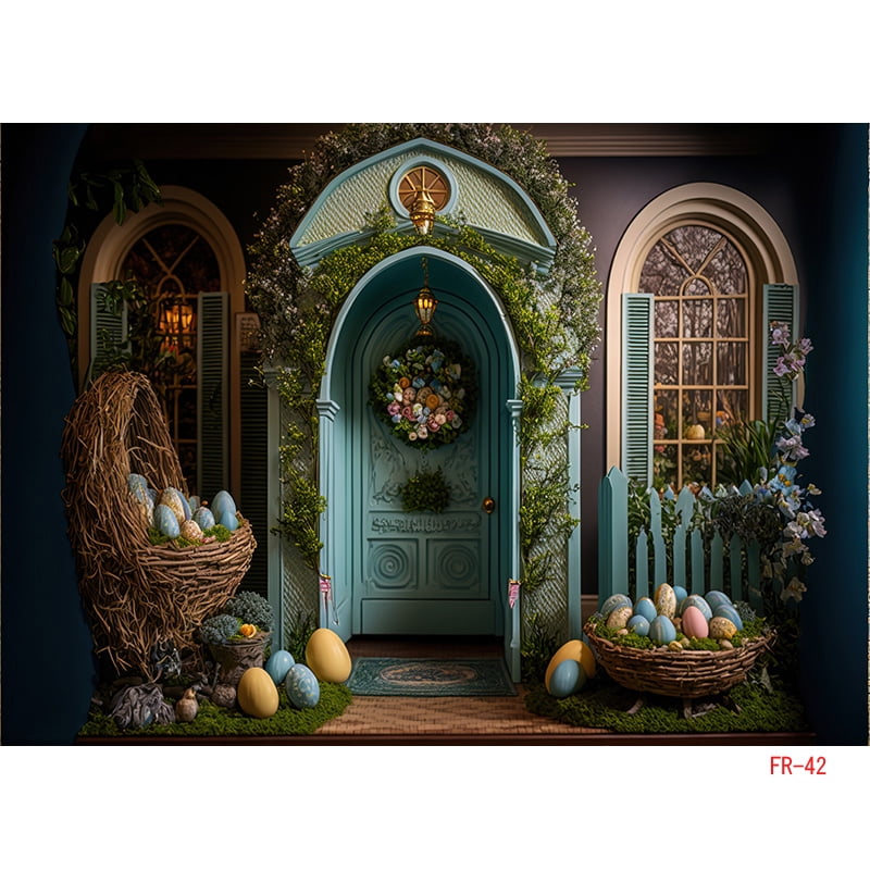 SHENGYONGBAO Easter Scene For Photo Studio Background Celebrations ...