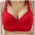 thumbnail image 1 of SHENGYUAN Women Sports Bra Womens Bras Women's One Fab Fit Underwire Demi T Shirt Convertible for Red,100, 1 of 3