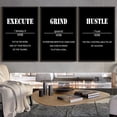 thumbnail image 1 of SHENIFY 24x36in3pcs Black Framed Black Inspirational Wall Art letter Decor Bedroom Prints Ready To Hang for Bedroom, 1 of 7