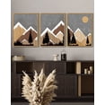 thumbnail image 1 of SHENIFY Set Sunrise Pine Tree Forest Nature Scenry Wilderness Landscape Mountain Wall Art Farmhouse Rustic Modern Art Decorative 11x14in3pcs Natural Framed, 1 of 5