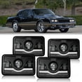 thumbnail image 1 of SHENKENUO 4pc 4x6'' LED Headlights Hi/Lo DRL For Chevrolet Monte Carlo 1980-1988 El Camino, 1 of 22