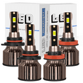 thumbnail image 1 of SHENKENUO FOR Ford Escape 2013 2014 2015 2016 High/Low Beam  9005+H11 LED Headlight White 4pcs, 1 of 12