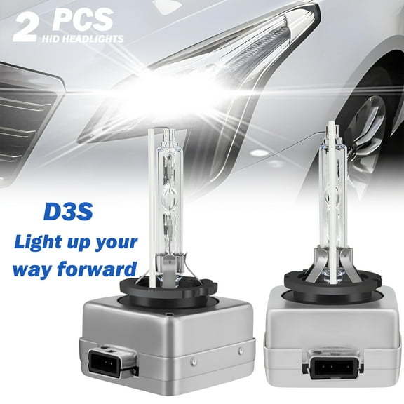 SHENKENUO For Cadillac XTS 2013-2017 D3S Xenon HID Headlight High and Low Beam Bulbs,35W 6000K Cool White,2pcs