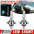 thumbnail image 1 of SHENKENUO For Honda CH80 Elite 1985-2007 2X HS1 9003 LED Headlights Bulbs High Power White,Pack of 2,C61, 1 of 12