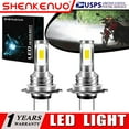 thumbnail image 1 of SHENKENUO For Kawasaki KLR650 2008-2017 - 2X H7 Combo LED Headlights Bulbs 6000K White YTB,Pack of 2,C34, 1 of 13