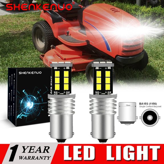 SHENKENUO For Simplicity Broadmoor Conquest Coronet Express 2X BRIGHT White LED light bulbs ,15SMD,C120