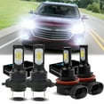 thumbnail image 1 of SHENKENUO For Traverse 2013-2018 LED Headlights H7 H11 High/Low Beam Kit 6000K White, 1 of 10