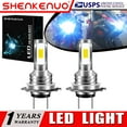 thumbnail image 1 of SHENKENUO For Yamaha YZF R1 R3 R6 R6S 2X H7 Combo LED Headlights Bulbs 8000K Ice Blue YTL,Pack of 2,C21, 1 of 12