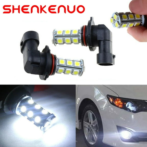 SHENKENUO for Chrysler 300 300C 2005-2010 LED Fog Lights 6000K White Xenon Bulbs US Ship SSS,Pack of 2,C04