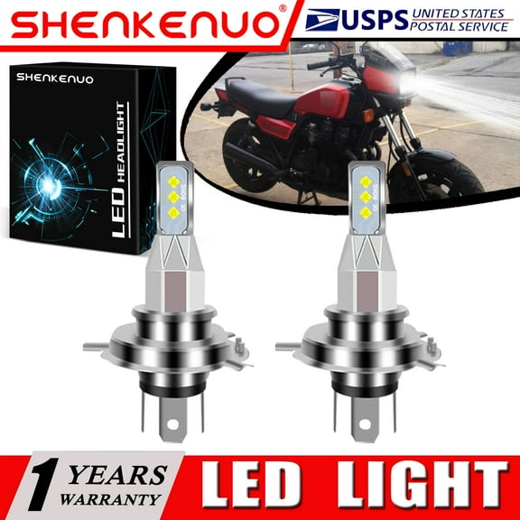 SHENKENUO for Honda Nighthawk CB550SC CB650SC CB700SC CB750SC 9003 H4 LED Headlights Bulbs,Pack of 2,C133