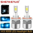 thumbnail image 1 of SHENKENUO for KIA Soul 2014-2019 - Combo LED Headlights Bulbs High Low Beam,H13 9008,8000K Ice Blue,Pack of 2,C11, 1 of 12